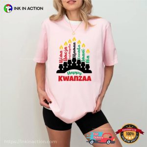 Happy Kwanzaa Seven Principles Of Kwanzaa Shirt