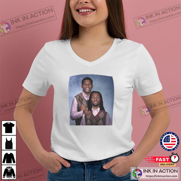 Minnesota Naz Reid And Anthony Edwards Step Brothers Meme T-shirt