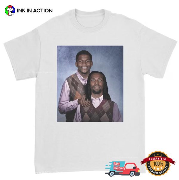 Minnesota Naz Reid And Anthony Edwards Step Brothers Meme T-shirt