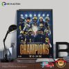 2024 College Football Playoff National Champions Michigan Wolverines Poster