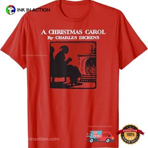 A Christmas Carol Vintage Scrooge T Shirt 2