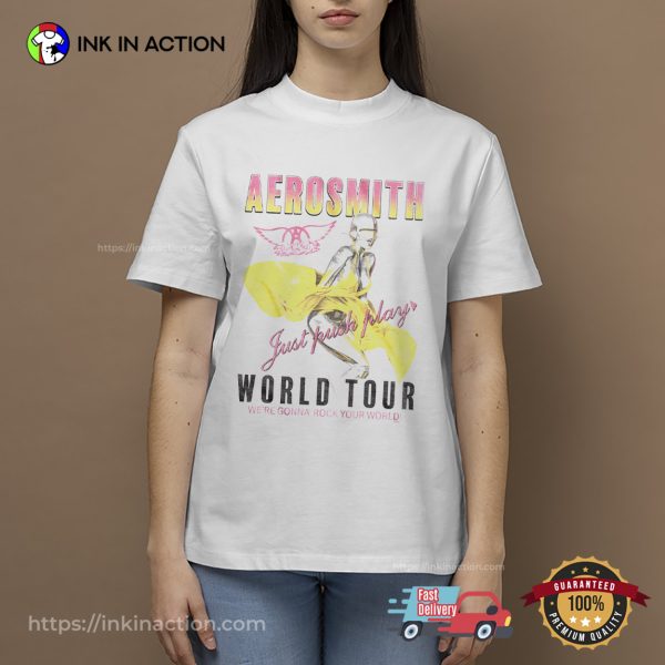 Aerosmith Just Push Play World Tour Unisex T-shirt