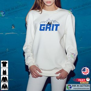 All Grit City Detroit Lions NFL T-shirt