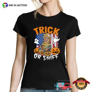 America Joke Trick Or Sniff Halloween Joe Biden T-shirt