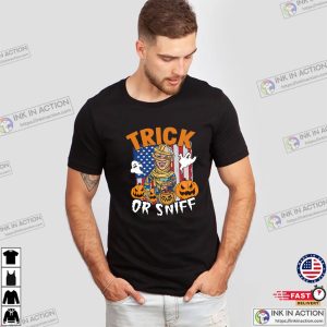 America Joke Trick Or Sniff Halloween Joe Biden T-shirt