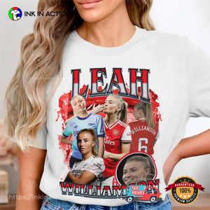 Arsenal Leah Williamson Graphic T Shirt 2