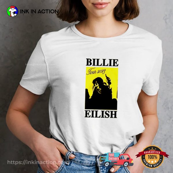 Billie Eilish Tour 2023 Fan T-shirt