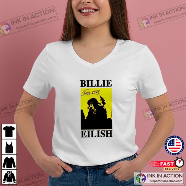 Billie Eilish Tour 2023 Fan T-shirt