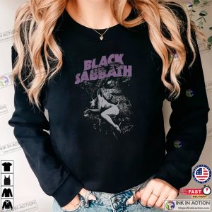 Black Sabbath God Is Dead Song Retro Rock T-shirt