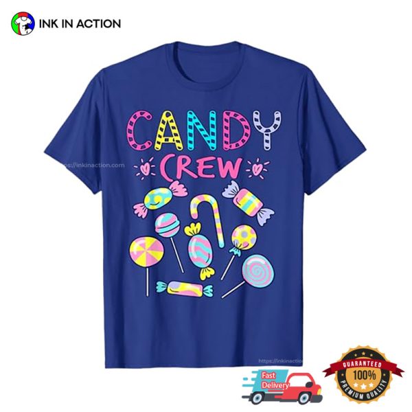 Candy Crew Party Sweetie Candy Friends T-shirt