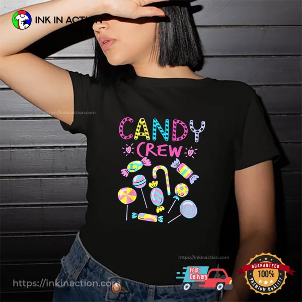 Candy Crew Party Sweetie Candy Friends T-shirt