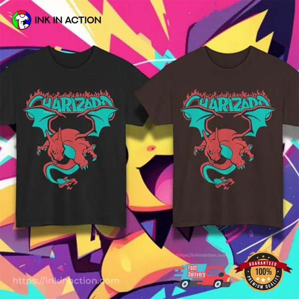 Charizard Charmander Final Evolution Shirt