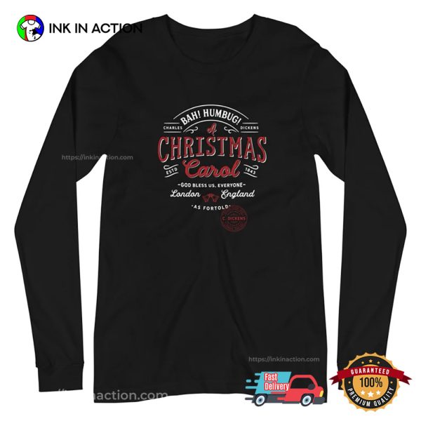 Charles Dickens Christmas Carol T-shirt