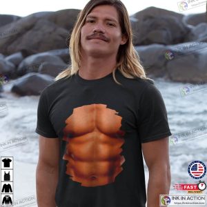 Chest Six Pack Muscles Bodybuilder Fitness Lover Shirt