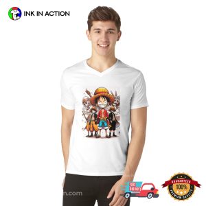 Chibi luffy straw hat king pirate OnePiece T shirt 1