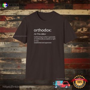 Christian Orthodox Definition Basic T shirt 3