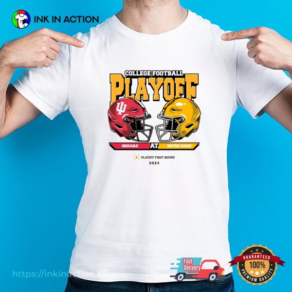 College Football Playoff 2025 Indiana At Notre Dame T-shirt