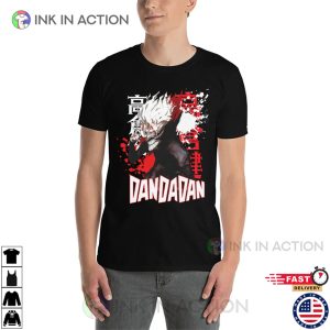 Cool Okarun Posture Dandadan Shirt 2