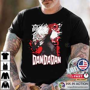 Cool Okarun Posture Dandadan Shirt