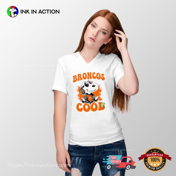 Cool Snoopy NFL Denver Broncos T-shirt