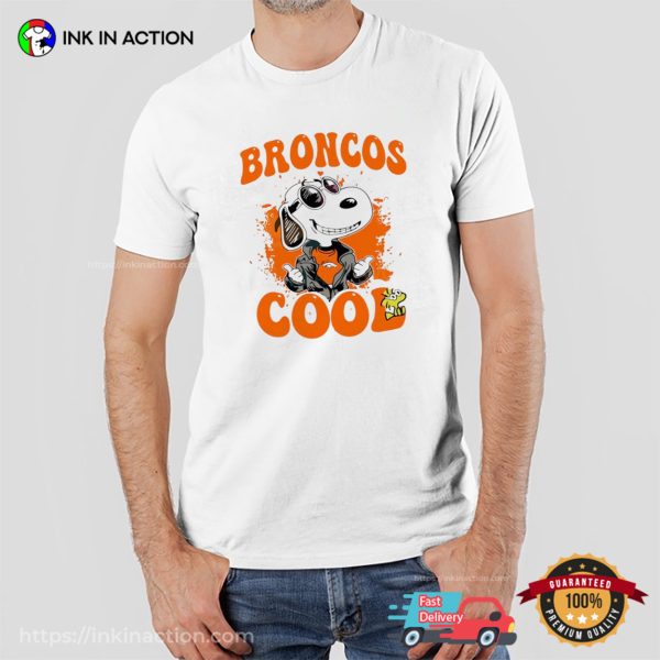 Cool Snoopy NFL Denver Broncos T-shirt