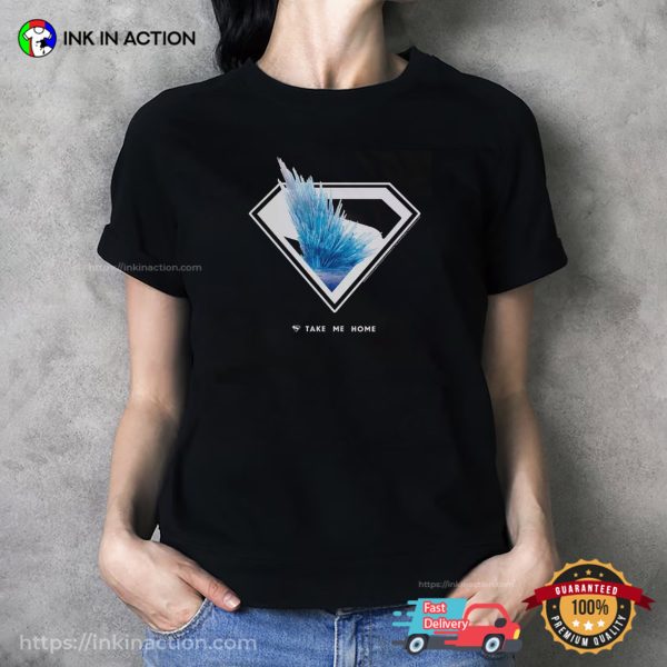 DC Superman Fortress Of Solitude Girls T-shirt