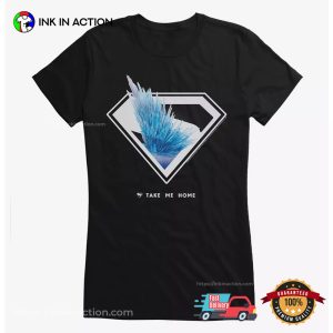 DC Superman Fortress Of Solitude Girls T Shirt 3