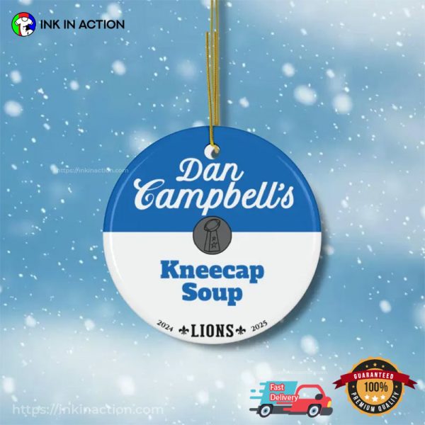 Dan Campbell’s Kneecap Soup Ornament