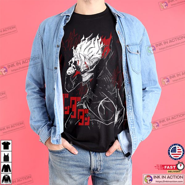 Dandadan Okarun Tranformation Japanese Anime Shirt