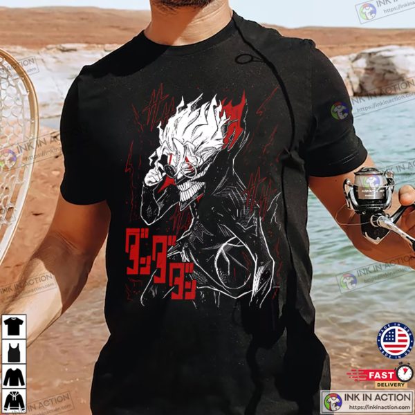 Dandadan Okarun Tranformation Japanese Anime Shirt