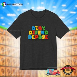 Deny Defend Depose Super Mario World Luigi Tee 2