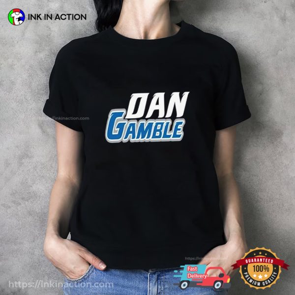 Detroit Dan Campbell Dan Gamble Logo Unisex T-Shirt