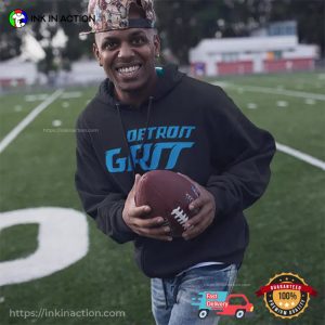 Detroit Grit Detroit Football NFL Basic T-shirt