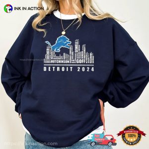 Detroit Lions 2024 City Football T-shirt