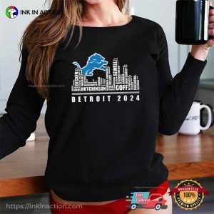 Detroit Lions 2024 City Football T-shirt