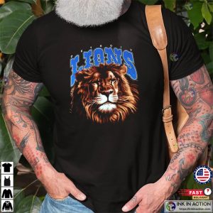 Detroit Lions Football Real Lions Tee