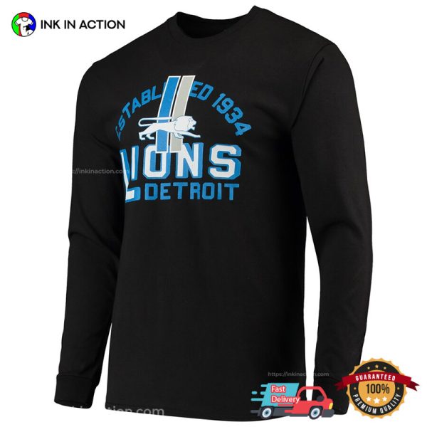 Detroit Lions Motor City Football T-shirt