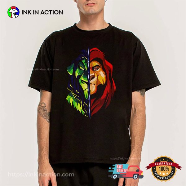 Disney Lion King Scar Mufasa T-shirt