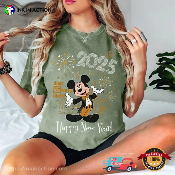 Disney Mickey New Year’s Eve Party T-shirt