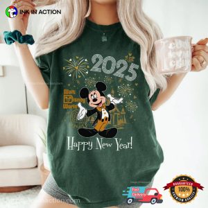 Disney Mickey New Year's Eve Party T shirt 2