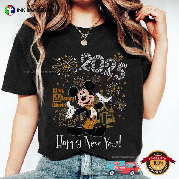 Disney Mickey New Year’s Eve Party T-shirt