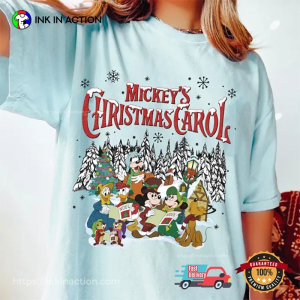 Disney Mickey’s Christmas Carol 2024 Comfort Colors T-shirt