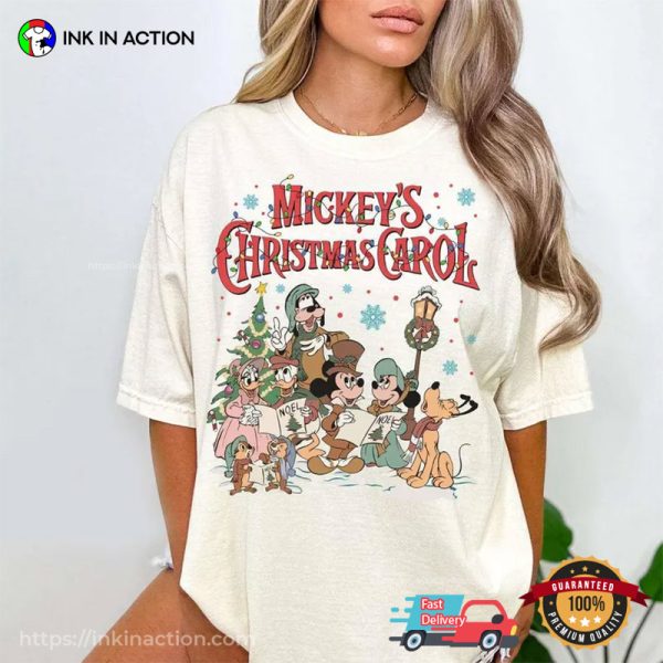 Disney Mickey’s Christmas Carol Comfort Colors Tee