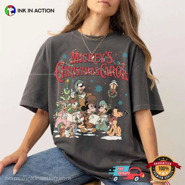 Disney Mickey’s Christmas Carol Comfort Colors Tee