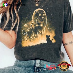 Disney Mufasa The Lion King Constellation Comfort Colors Tee