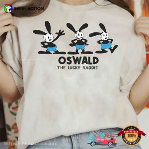 Disney Oswald The Lucky Rabbit Portrait Comfort Colors T shirt 2