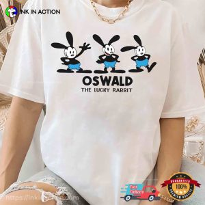 Disney Oswald The Lucky Rabbit Portrait Comfort Colors T-shirt