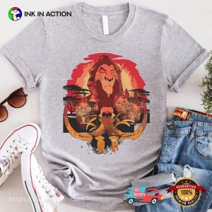 Disney The Lion King Villains Scar & The Hyenas Shirt