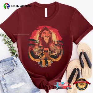 Disney The Lion King Villains Scar & the Hyenas Shirt 4