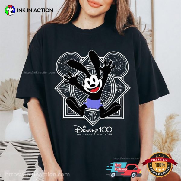 Disney Wonder Oswald The Lucky Rabbit Comfort Colors Tee